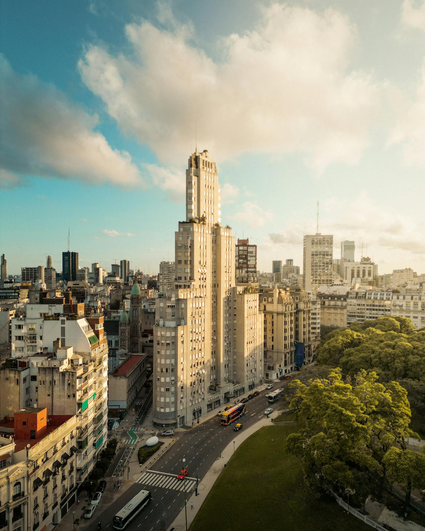 Edificios residenciales de gran altura en Buenos Aires, Argentina